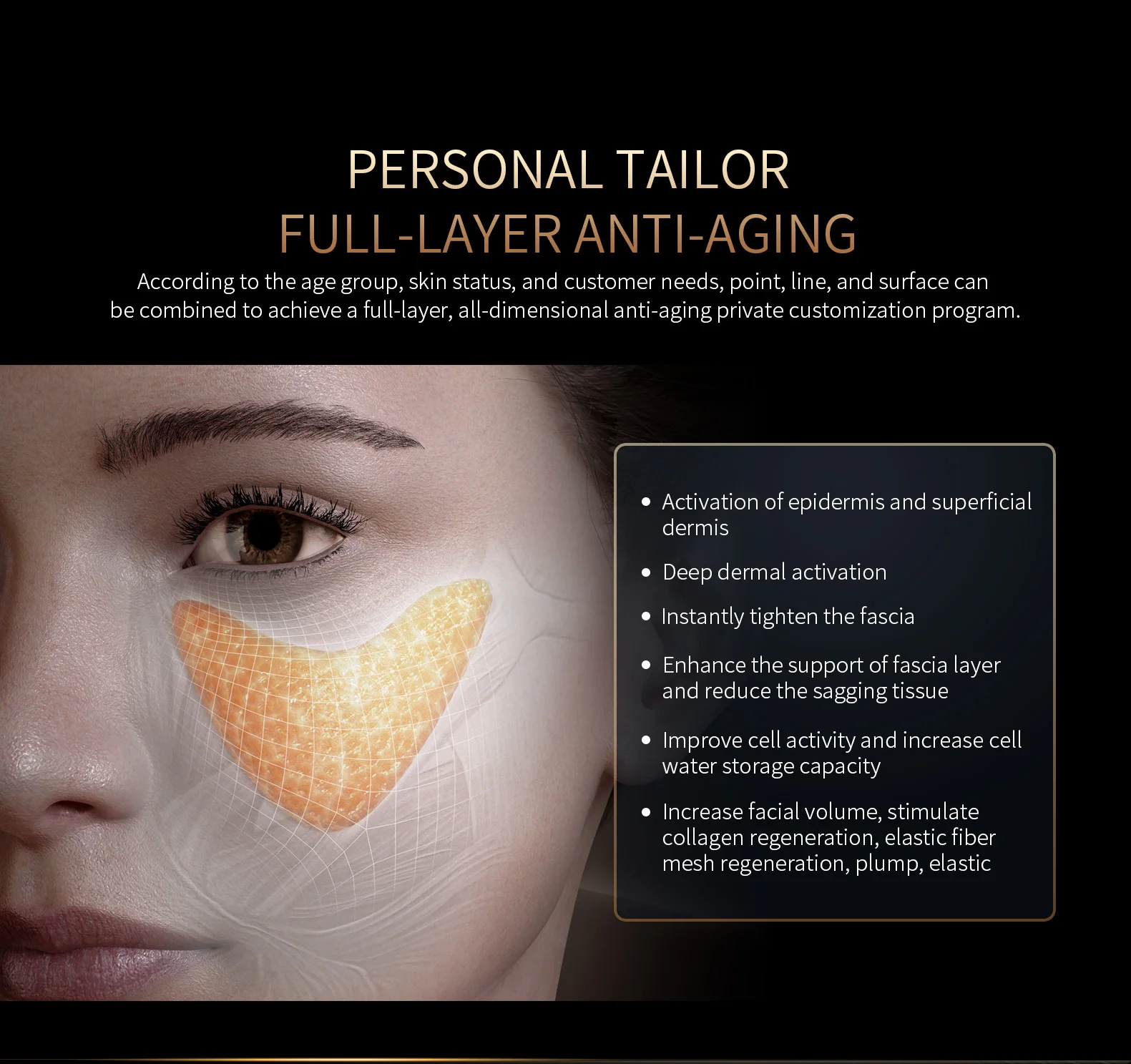 2023 New Model Gold TT 12 D Face Lift Machine 2 in 1 Rotating 360 12D Hifu Mmfu MPTSTL