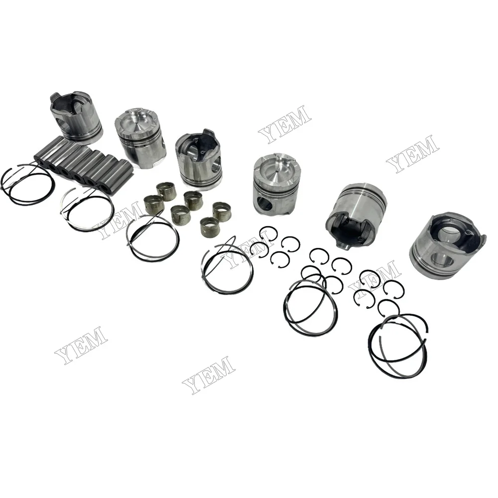 Piston Kit Fit for Mitsubishi S6A3 Engine 5
