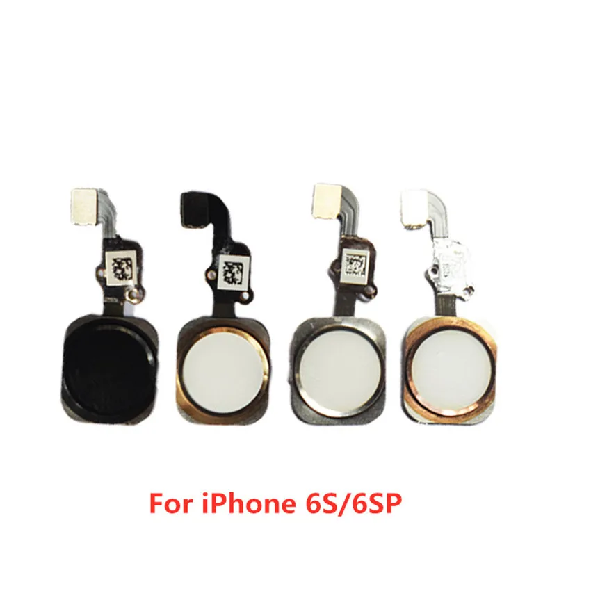 A HOME BUTTON BOUTON ASSEMBLY+FLEX CABLE FOR IPHONE 4 4S 5 5S 5C 6 6S 7 & PLUS 