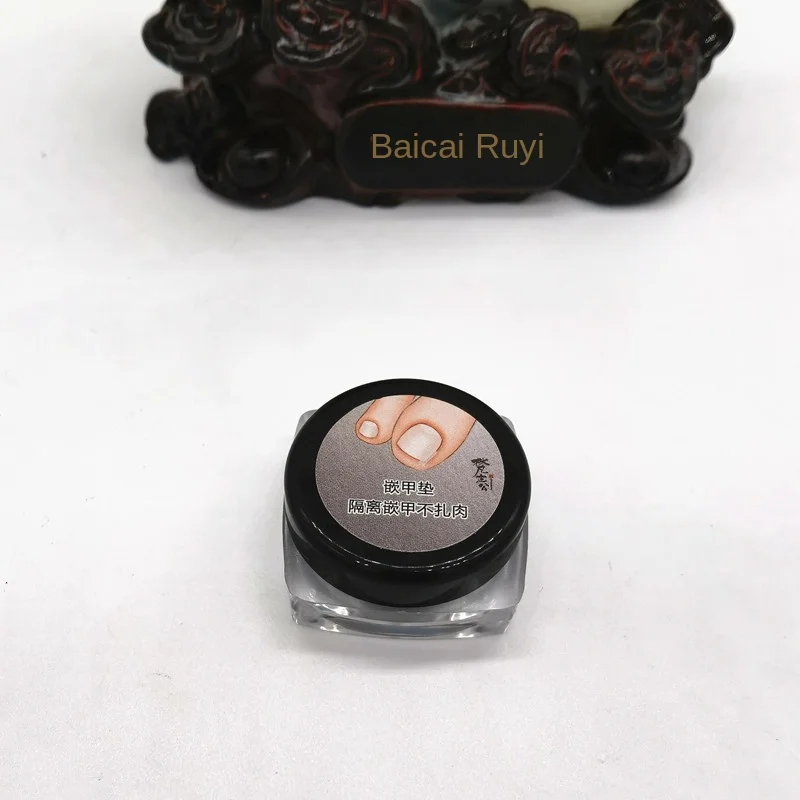 Indrown Nail Type C Pad Plastic Groove Spacer Straightener for Ingrown Nail Inflammation Filling Long Toenail Meat Paste