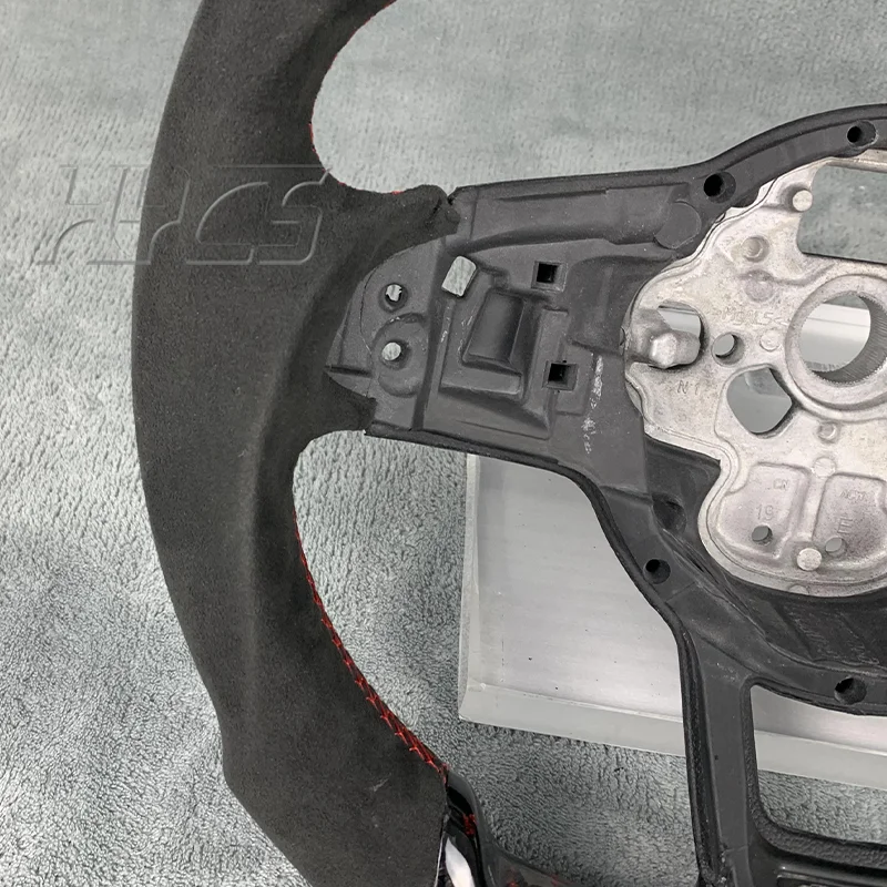 Car Accessories Carbon Fiber Sports Steering Wheel Interior for Volkswagen Golf 7 8 Golf GTI Golf R SCIROCCO JETTA PASSAT Golf 6