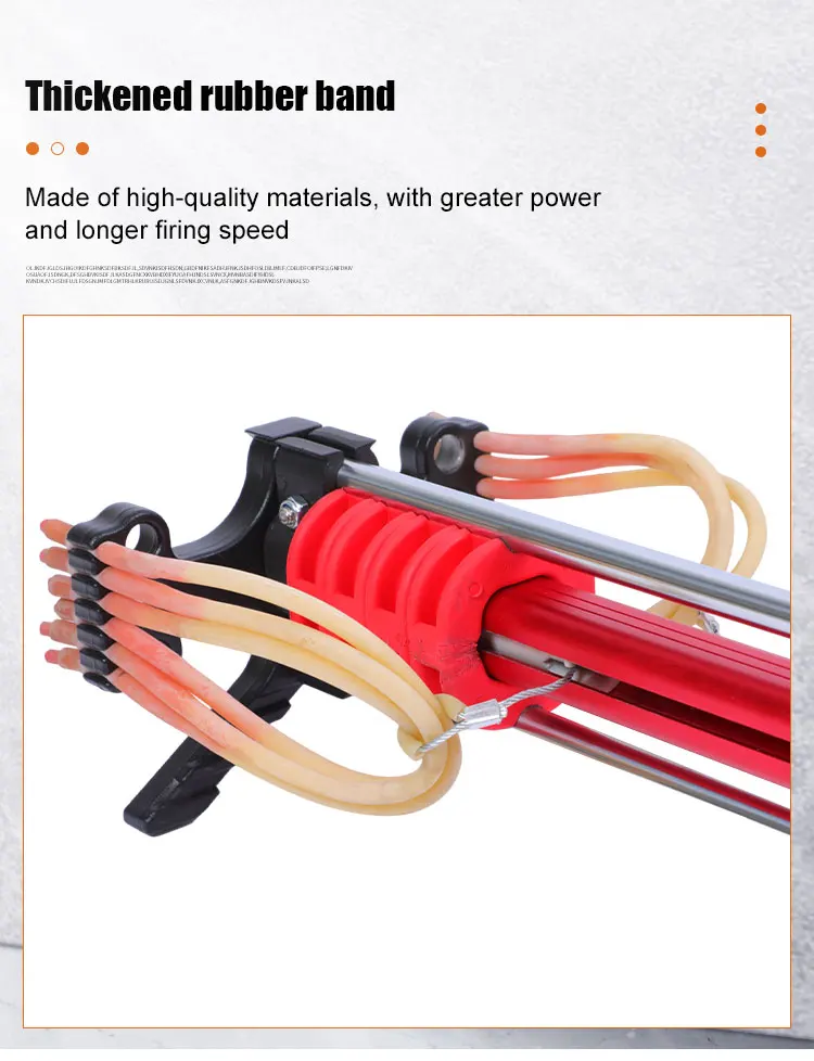 Quality Assurance High Power Slingshot Catapult Outdoor Hunting Super