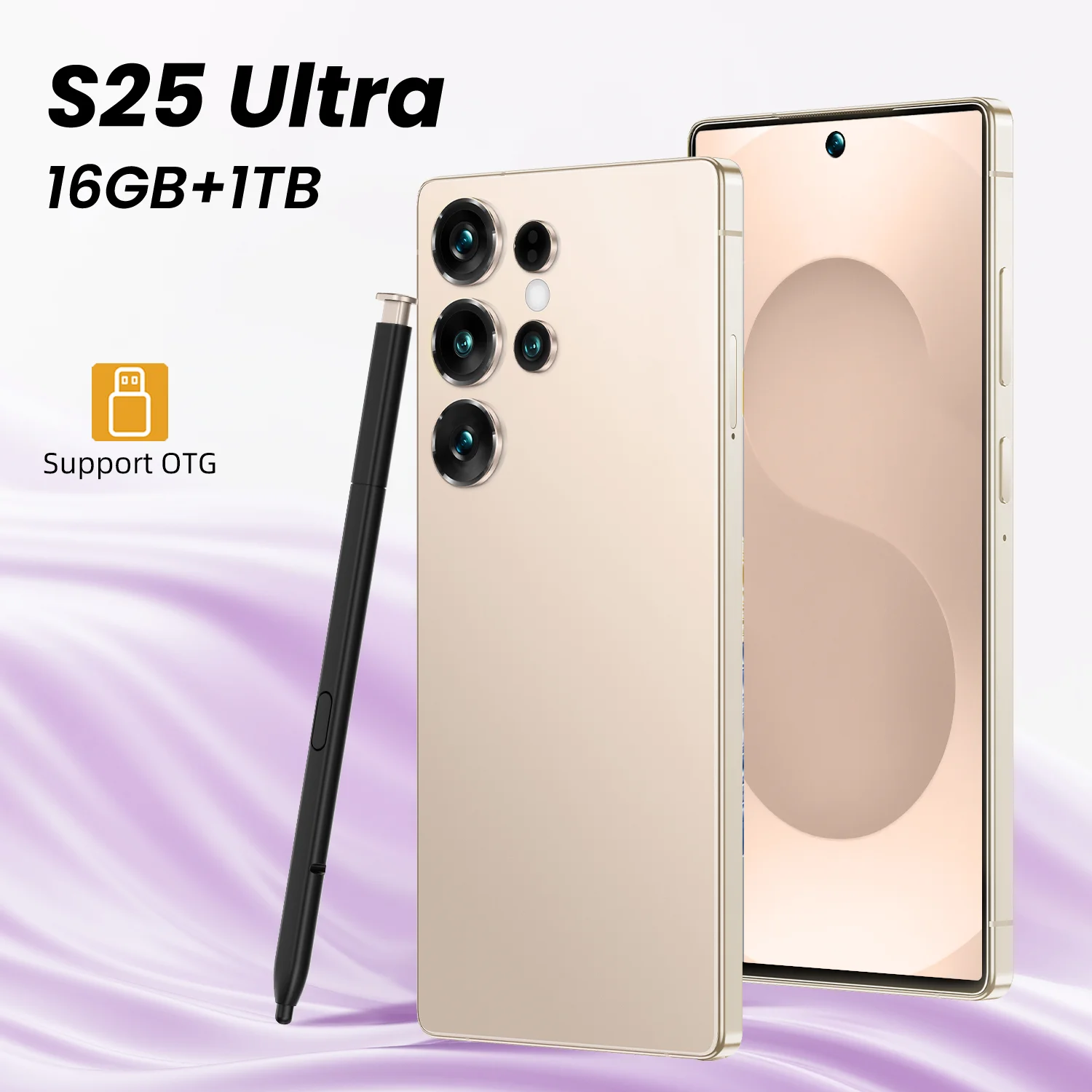 Hot Sale S25 Ultra 5g Smartphone - 8GB+256GB Dual SIM