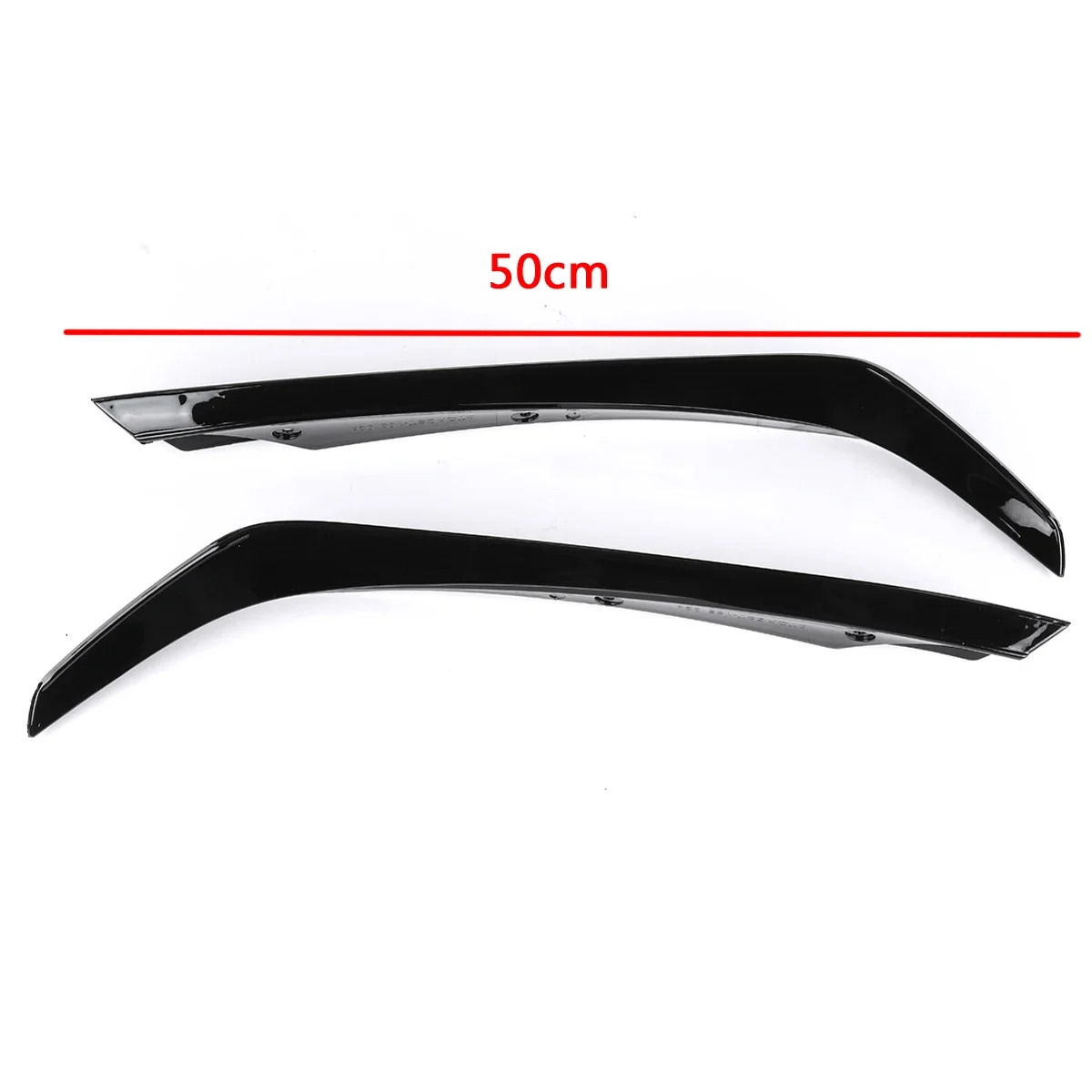 7pcs Front Bumper Side Canards Splitter Spoiler For Mercedes For Benz A ...