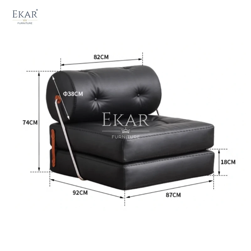 product new design ekar modern single sofa made of imported russian larch wood-66