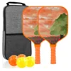 2 rackets, 4 balls, 1 gray bag [Kids' RT-037]