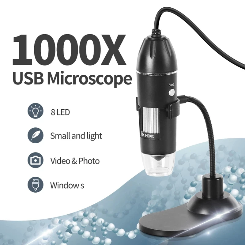 Portable Microscope Camera - 1000X Digital Microscope