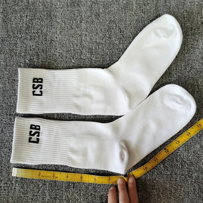 B81 Free Sample Sports White Socks Custom Logo Yoga Causal Soccer Basketball Crew Running Made in China factory