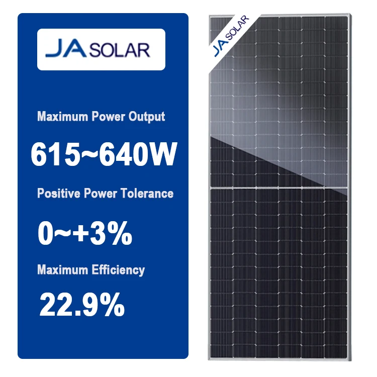 JA Solar Panel JAM78D40 - 615-640W Bifacial Module