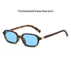 TORTOISESHELL/FRAME BLUE LENS