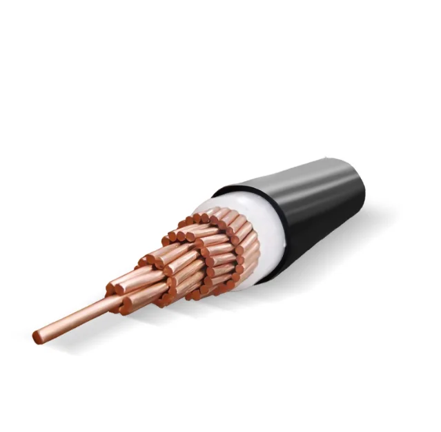 XPLE/PVC bainha isolamento 1-core cobre puro condutor 1.5mm 75mm 95mm Cabo de alimentação de média e baixa tensão U1000/R2V/YJV/NYY