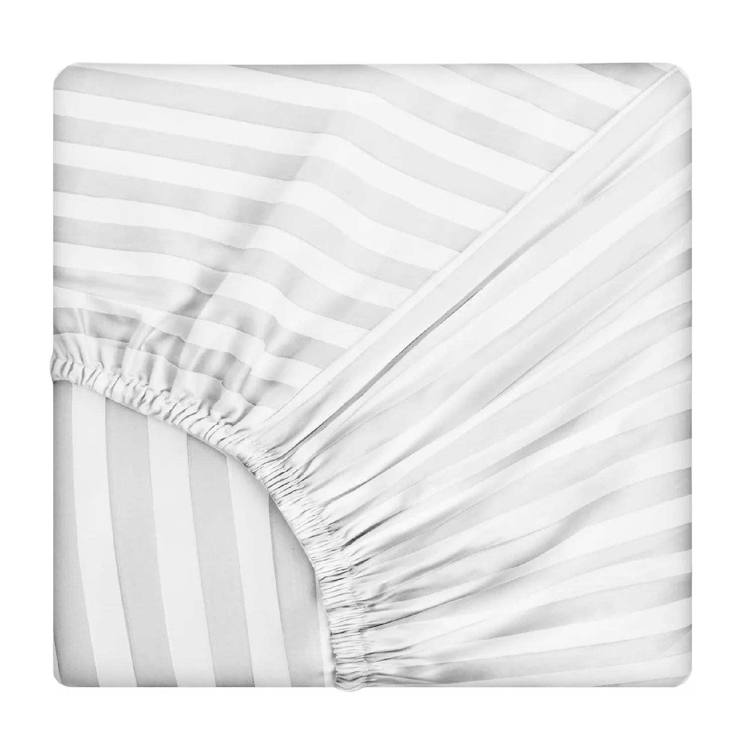 Factory Oem 5 Star Hotel Quality Bed Fitted Sheet King Queen Size 100