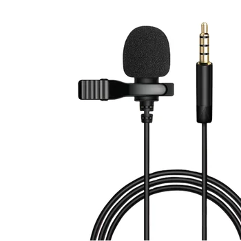 Conference Room G199 Lapel Microphone Portable Lavalier 3.5mm Collar Microphone Mini Wired