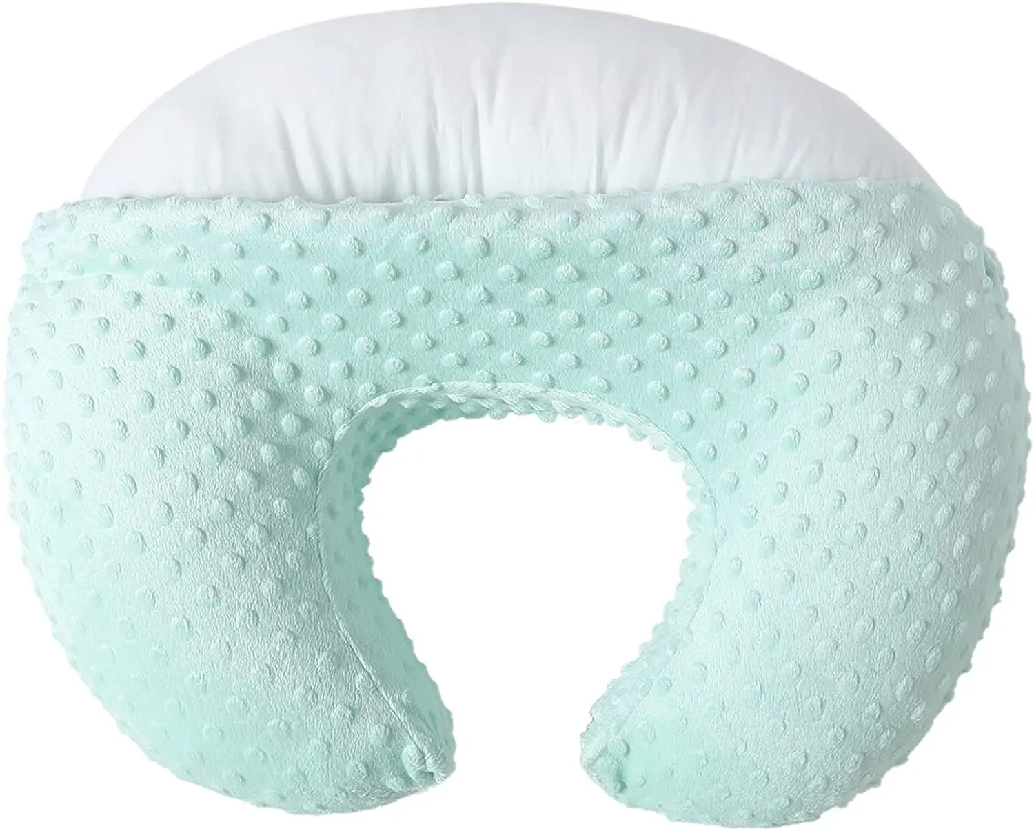 C Shape Sitting Support Breastfeeding Pillow Round Shaped Propping Baby Nursing Pillow Bottle Feeding Pillow With Washable Cover