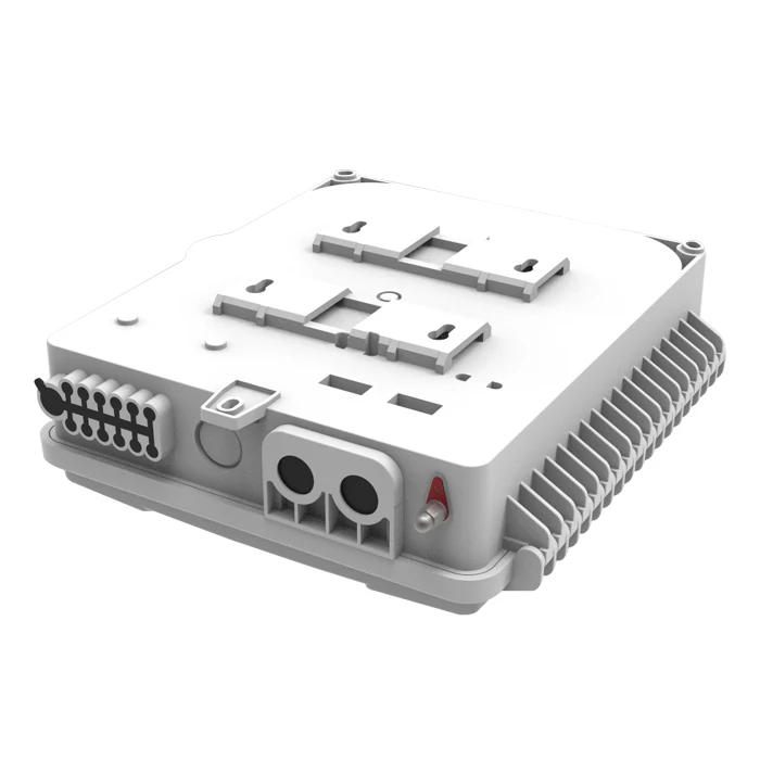 Outdoor 12pcs FTTH Drop Cable Port 1*8 PLC Splitter Telecommunication Box Closure 12 port FTTH Box