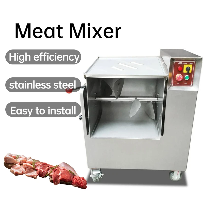 Stainless Steel Electric Meat Mixers For Preparing Meat For Salami