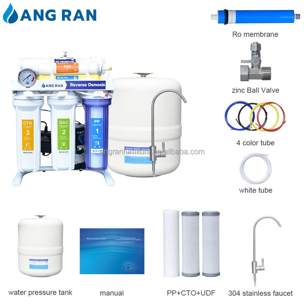 Large Flow Direct Drinking Reverse Osmosis Water Filter System