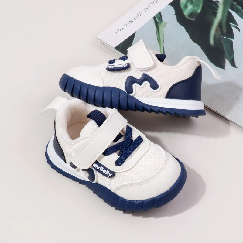 Spring and Autumn Mesh Surface Breathable Children's Shoes Casual White Sneaker factory