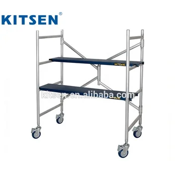 Aluminum Portable Scaffolding Used For Construction Building - Buy ...