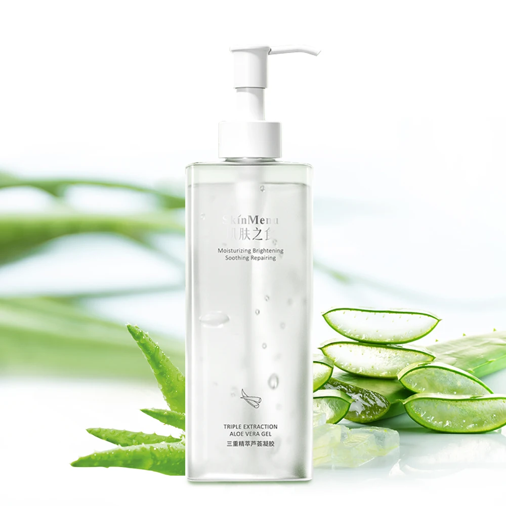 Гель с алоэ вера для ухода за кожей Натуральный гель чистый растительный экстракт
