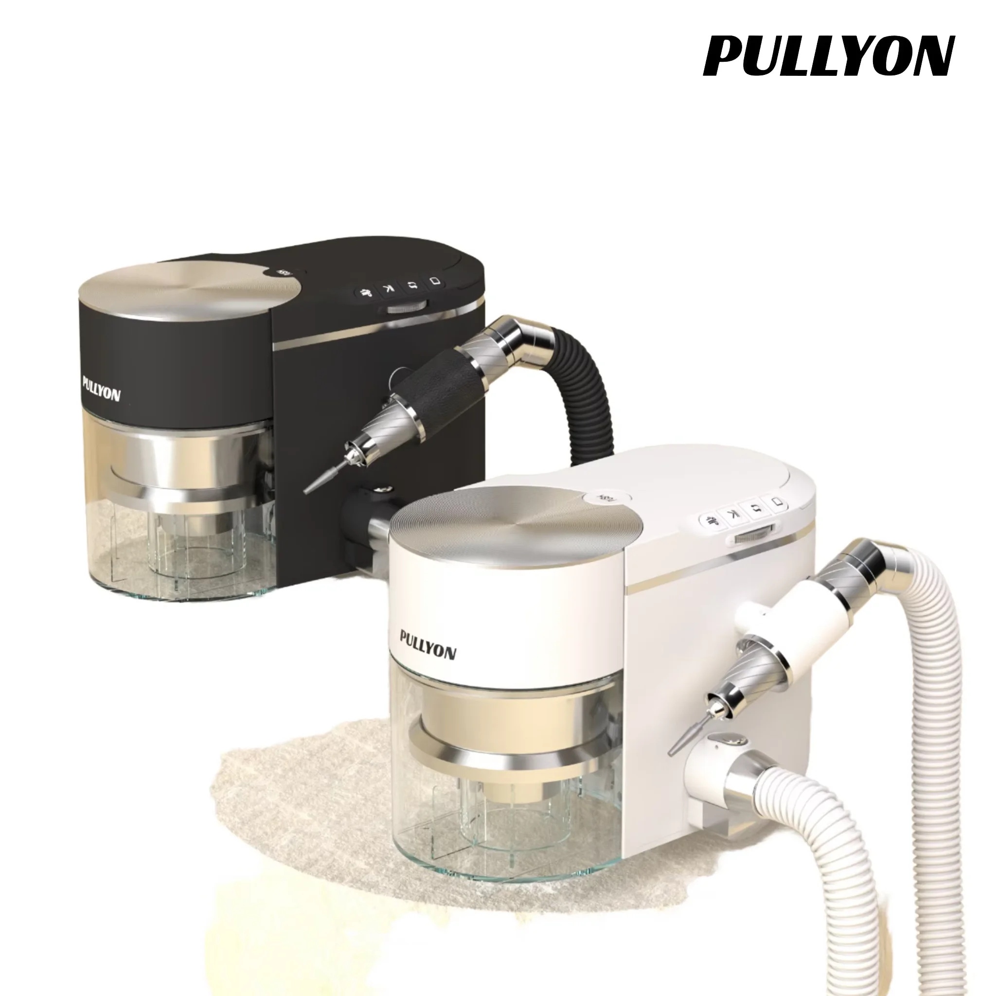 PULLYON Professional Electric Nail Drill Machine with Vacuum for