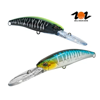 ZOZ Manufacturer 15g Floating Minnow Lure Bait Hard ABS Artificial Bait for Mackerel and Bass Fishing Printed Condition – Minnow – view 3