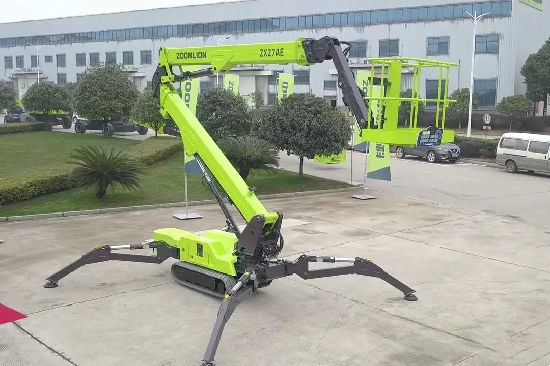 Spider Crane Aerial Working Platform - 27m Telescopic Boom