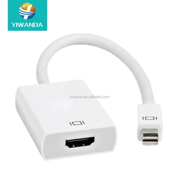 High Quality Mini Displayport to HDMI Adapter Multimedia HDMI Cable 12 Months Pvc/nylon Braided