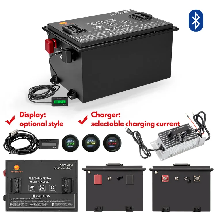 Hhs Golf Cart Battery 36v 48v 72v 72ah 100ah 160ah 200ah Golf Cart