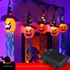 5 LED colorati impermeabili batteria_pumpkin