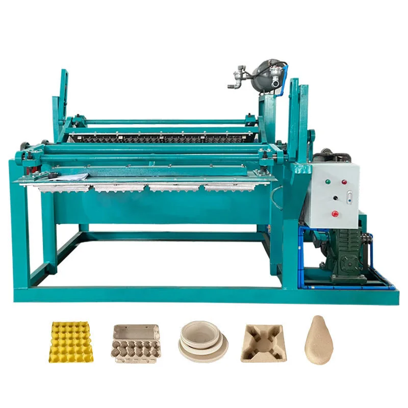 Fully Automatic Egg Tray Machine Egg Dish Carton Production Line Equipment Egg Tray Making Machine