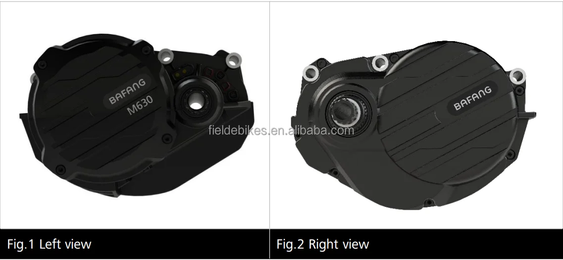 Bafang M630 Motor Kit - 48V 1500W Mid Motor for E-bikes