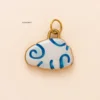 Swirling Cerulean Cloud
