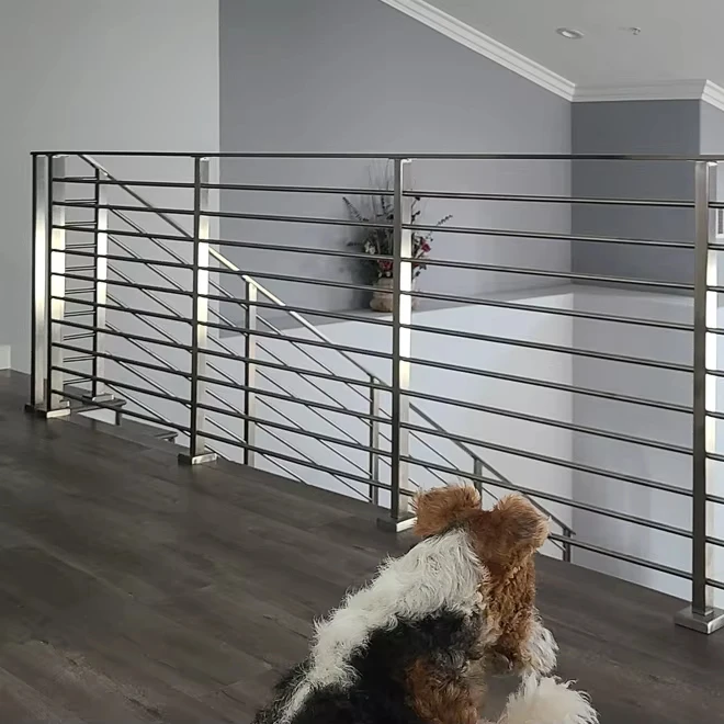 Customized stainless steel railing 304 316 rod railing balcony outdoors deck