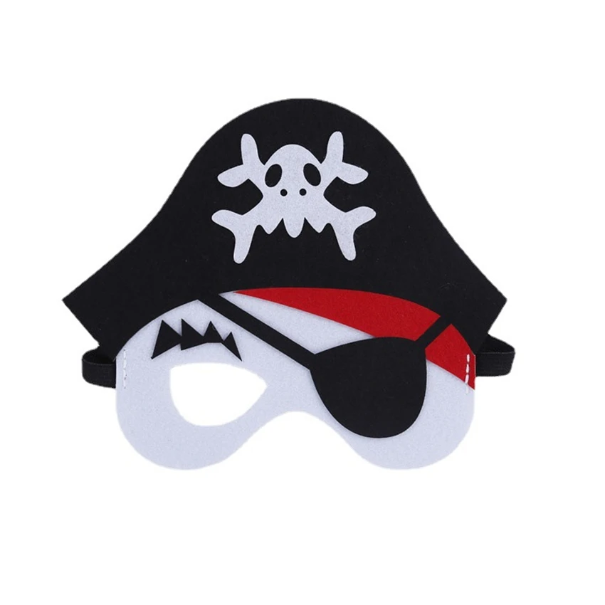 Maschere Feltro Per Feste 12 Pezzi - Mascherine Bambini Compleanno E Cosplay - Foto 7