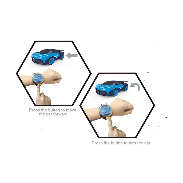 Controle Remoto Nano Alloy Racing Car Watch Controle Remoto Toy