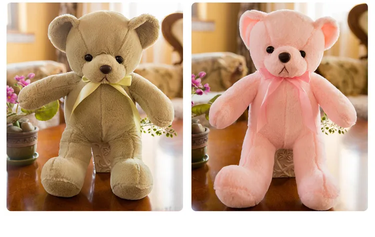 China Factory Supply high quality fluffy plush pillow lovely bear for kids