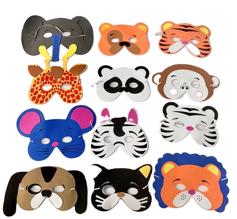 TOYMYTOY 12pcs Animal Face Mask For Children Kids Birthday Party Favors  Dress Up Costume Walmart Canada | 12pcs Cute Animal Birthday Party Masks  For Kids Party Favors Supplies 