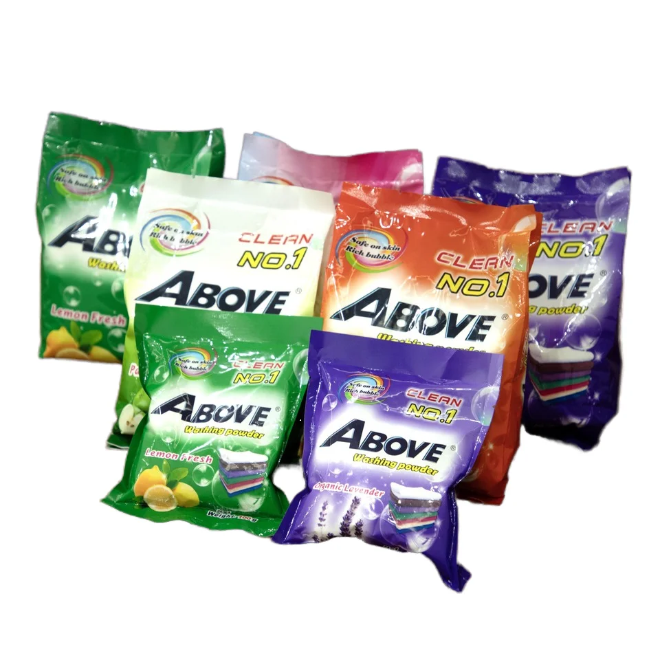 Kuwait Bahrain Uae Oman Perfect Formulation Laundry Detergent Washing Powder 500g 1kg 2kg for Customized Brands Logo
