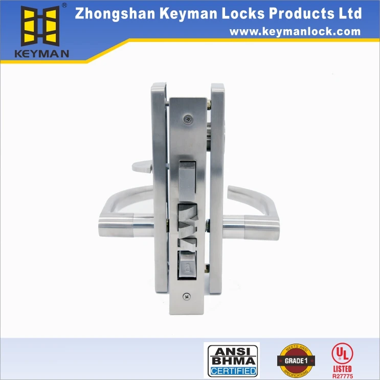 Keyman American Mortise Door Handle Front Door Lock Mortise Lock Master