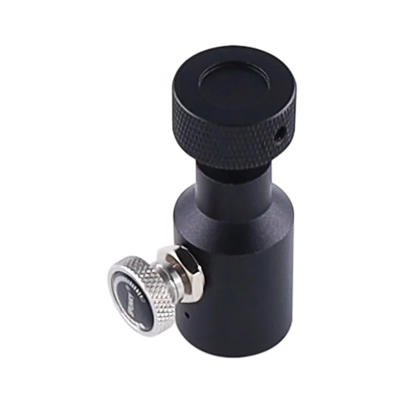 Paintball PCP Remote Hose Fill Adapter CO2 Adapter on / Off With Release Valve