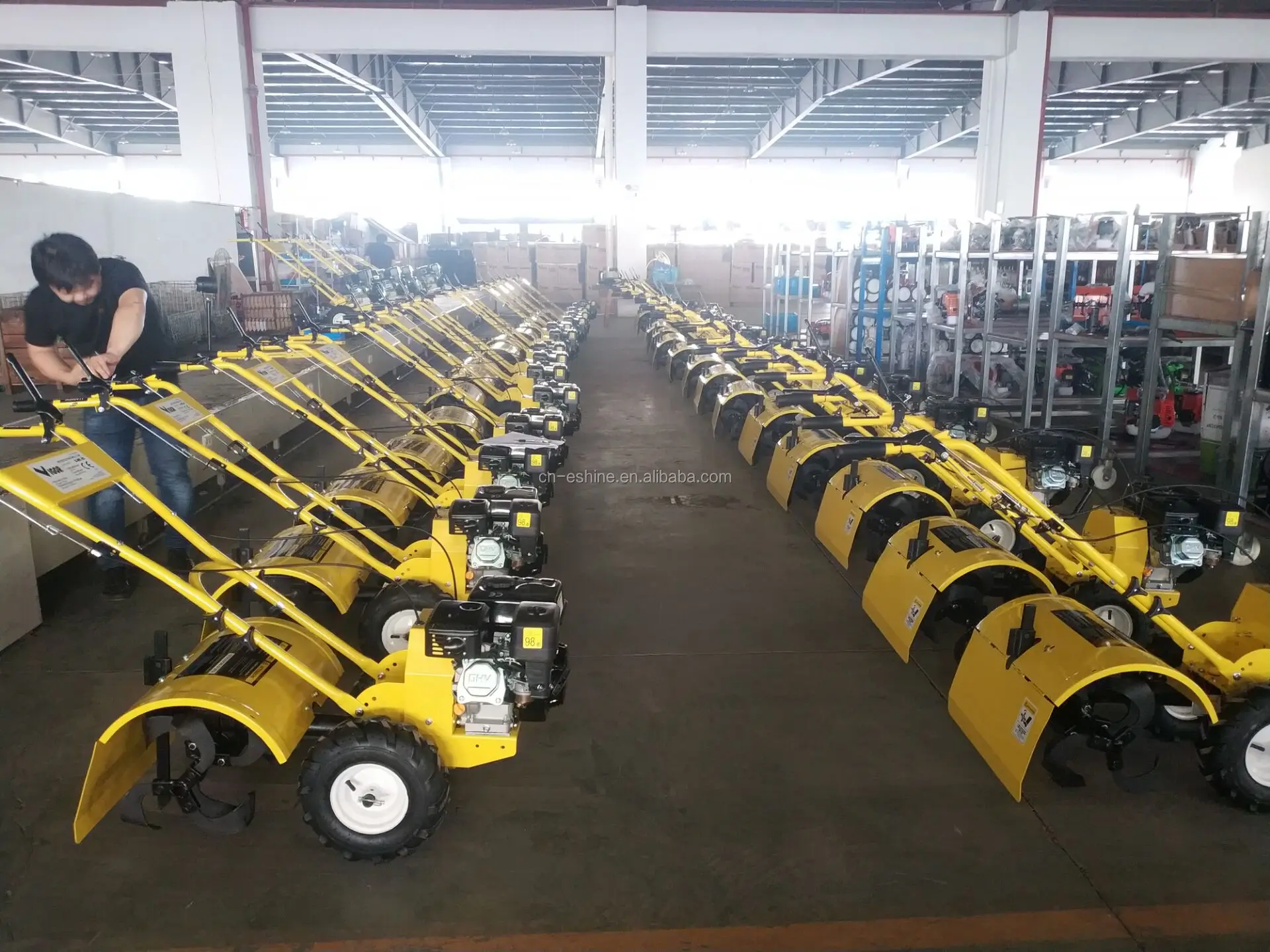 208cc 4 Stroke Tiller Gasoline Mini Tiller