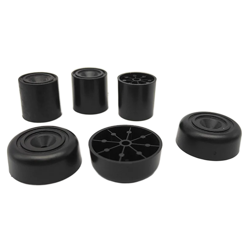 Rubber Round Table Chair Furniture Feet Leg Pads Conical Recessed