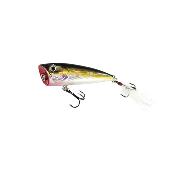 Bubble Fishing Freshwater 3D Eyes 60mm 4.8g Artificial Hard Plastic Bait Saltwater Weight Top Water Fishing Popper Lure – Popper – view 3