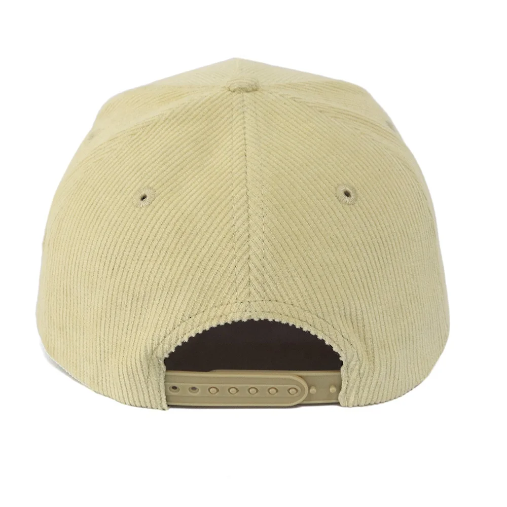 Custom Design High Quality Baseball Caps Hats Men Corduroy Fabric ...