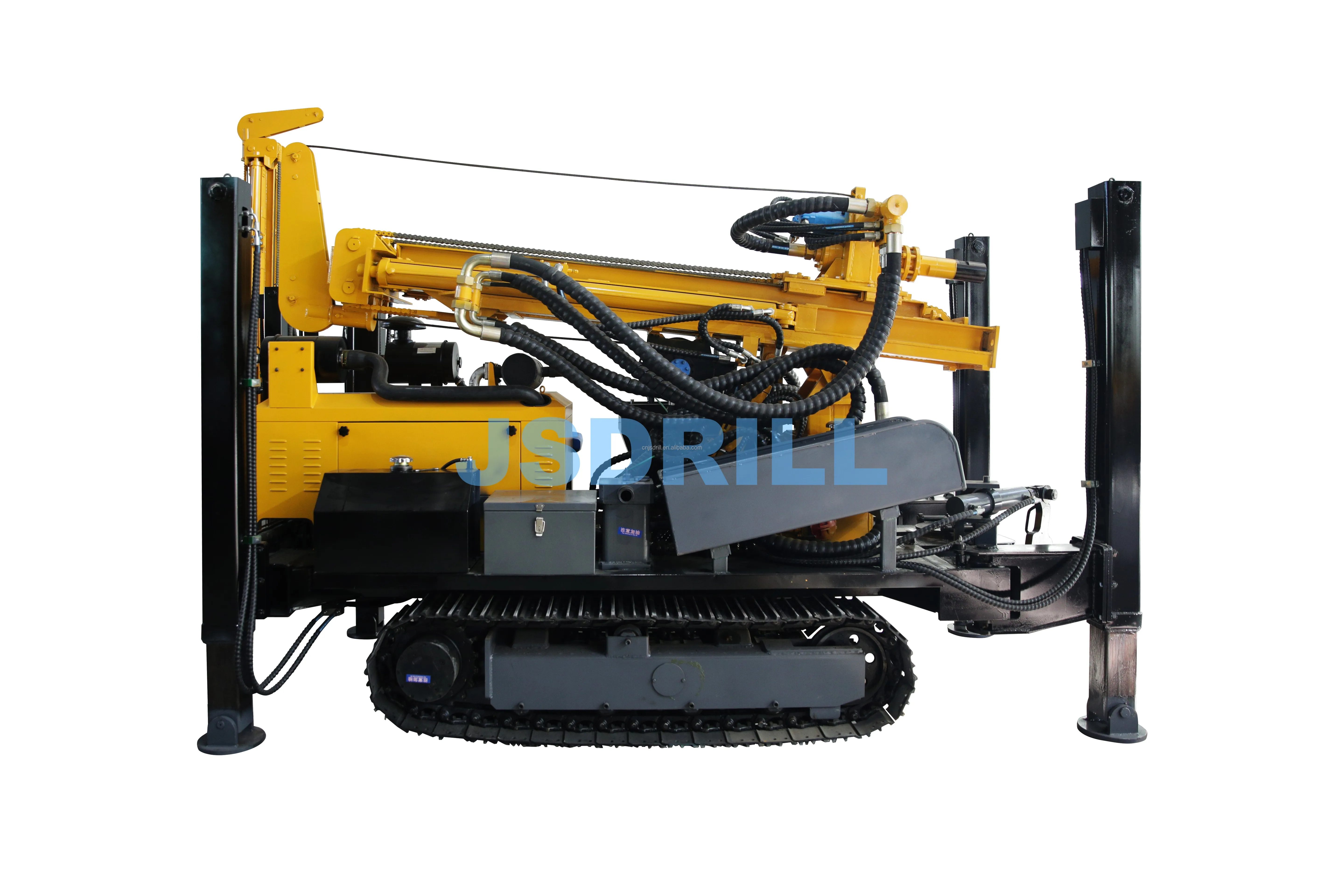 350m DTH Multi-functional Portable Deep Water Well Drill Rig For Pakistan