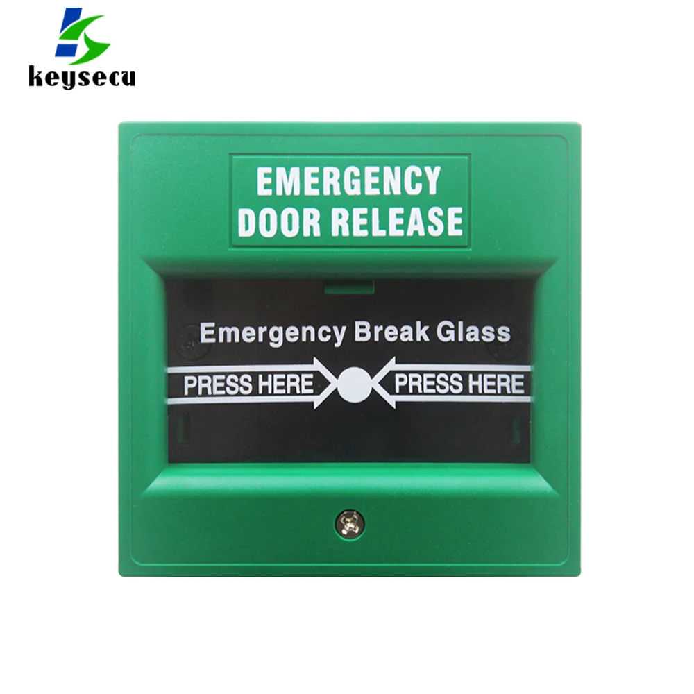 Emergency break glass door switch urgent exit button release push button firm alarm switch for Lock Security System