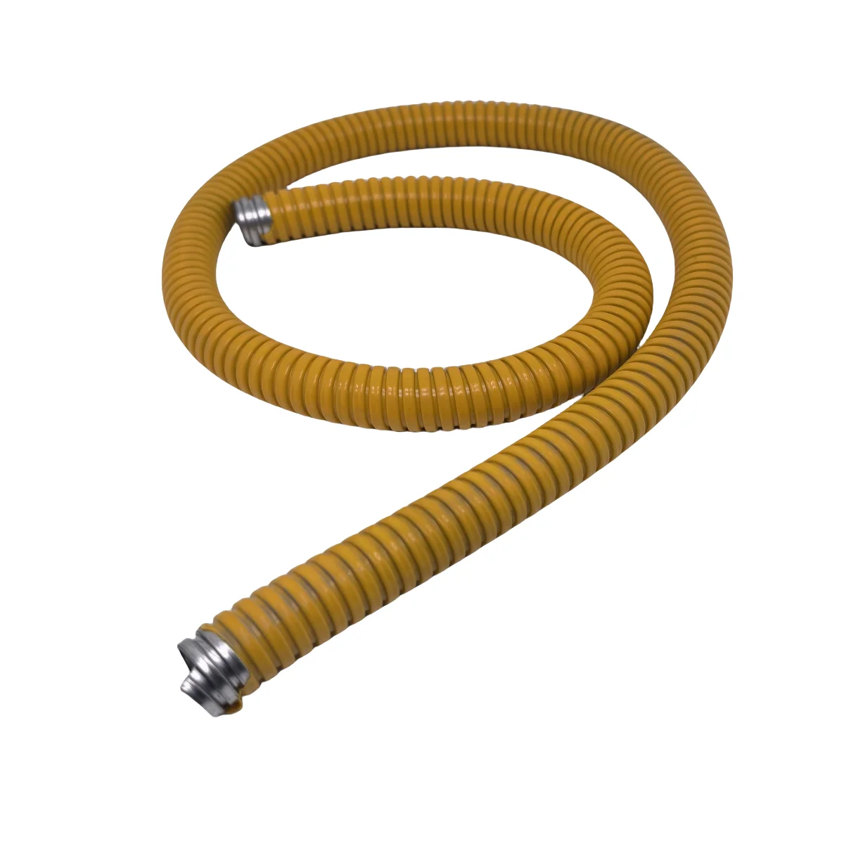Factory Waterproof Threaded Corrugated Pipe Plastic Coated Metal Hose Zine Metal Flexible Conduit for Cable Line Protector