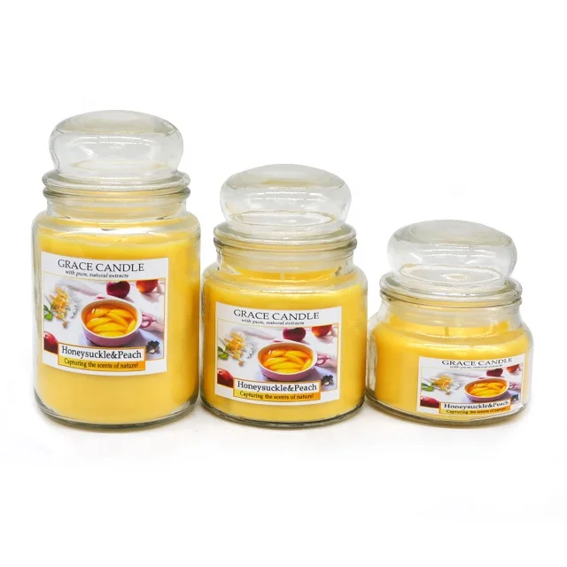 Different Sizes Scented Yankee Style Candles in Bulk