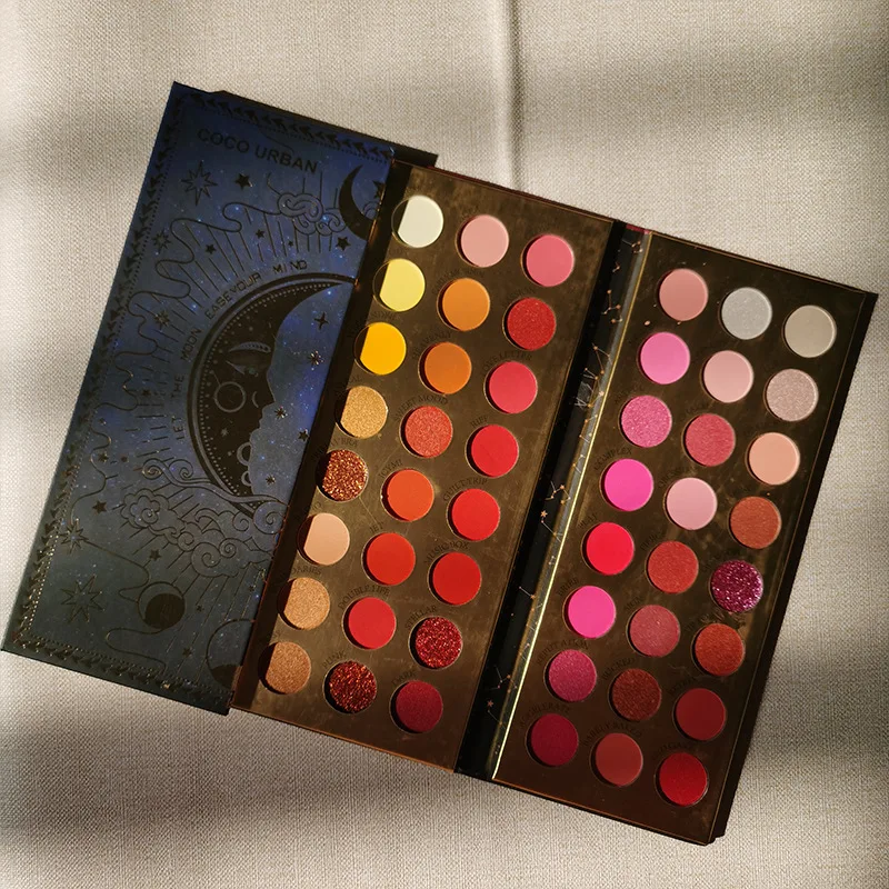 
 96 оттенков, лимон, палитра теней, частная марка, матовые, яркие, Пудровые, водостойкие, легкие, цветные тени для век, оптовая продажа  